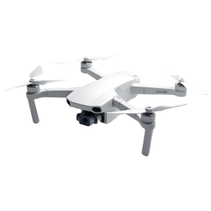 flying drone isolated transparent background